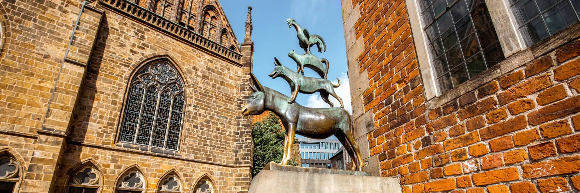 Statue der Bremer Stadtmusikanten
